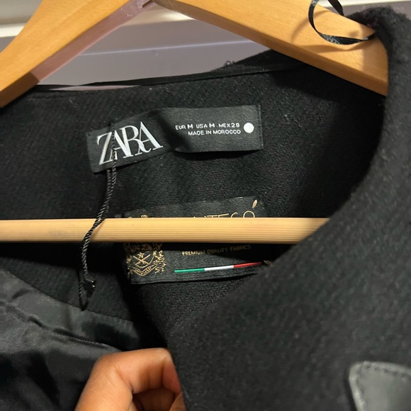 Zara x Italian MANTECO Wool Cape Coat - Picture 11 of 16